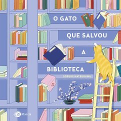 Cover O gato que salvou a biblioteca (MP3-Download)