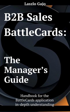 Cover B2B Sales Battlecards: The Manager's Guide (eBook, ePUB)
