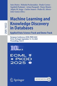 Machine Learning and Knowledge Discovery in Databases. Applied Data Science Track and Demo Track (eBook, PDF)