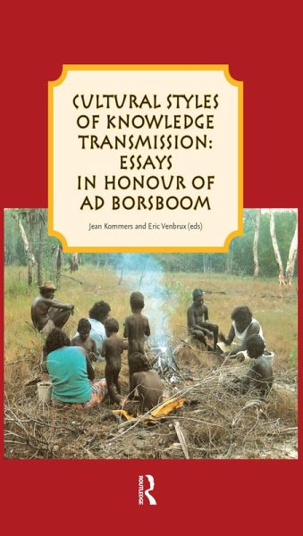 Cultural styles of knowledge transmission (eBook, PDF) Cultural styles of knowledge transmission (eBook, PDF)