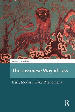 The Javanese Way of Law (eBook, ePUB) - Hoadley, Mason