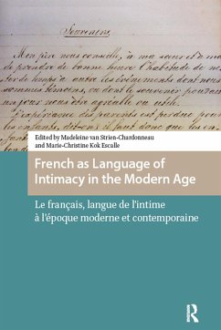 Cover French as Language of Intimacy in the Modern Age (eBook, PDF)