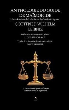 Cover Anthologie du Guide de Maïmonide par Leibniz (eBook, ePUB)