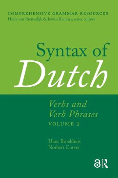 Syntax of Dutch (eBook, PDF) - Broekhuis, Hans; Corver, Norbert
