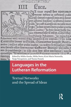 Languages in the Lutheran Reformation (eBook, ePUB)