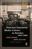 Post-war Industrial Media Culture in Sweden, 1945-1960 (eBook, ePUB)
