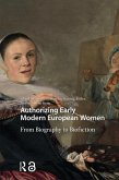 Authorizing Early Modern European Women (eBook, PDF)