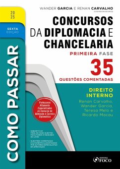 Cover Como Passar em Concursos de Diplomacia e Chancelaria - 6ª Ed - 2025 (eBook, ePUB)