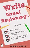 Write Great Beginnings (eBook, ePUB)