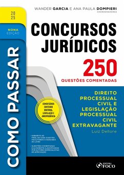 Cover Como Passar em Concursos Jurídicos - 9ª Ed - 2025 (eBook, ePUB)