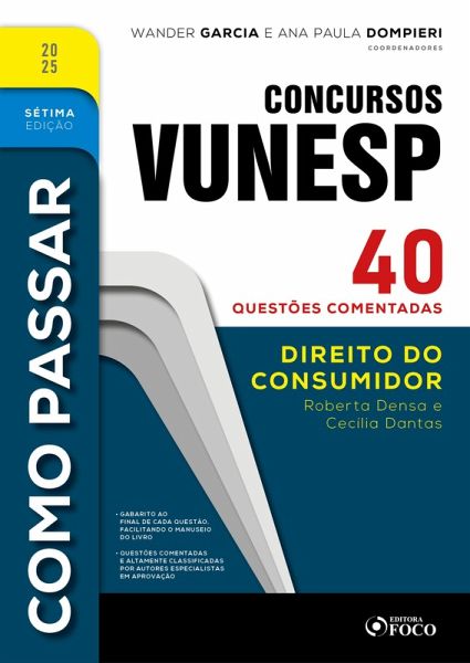 Como Passar em Concursos Vunesp - 7ª Ed -2025 (eBook, ePUB) Como Passar em Concursos Vunesp - 7ª Ed -2025 (eBook, ePUB)