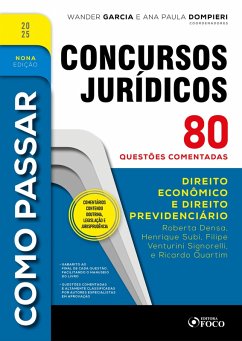 Cover Como Passar em Concursos Jurídicos - 9ª Ed - 2025 (eBook, ePUB)