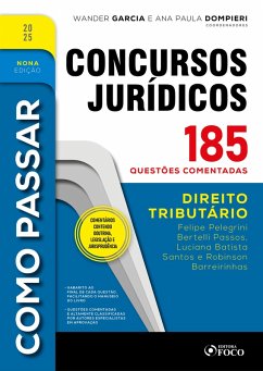 Cover Como Passar em Concursos Jurídicos - 9ª Ed - 2025 (eBook, ePUB)