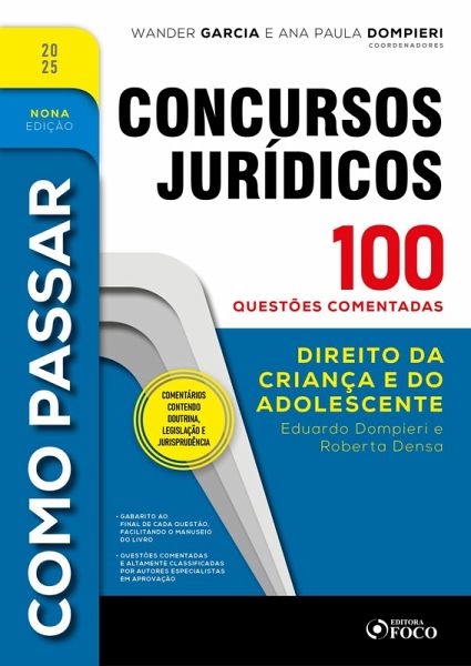 Como Passar em Concursos Jurídicos - 9ª Ed - 2025 (eBook, ePUB) Como Passar em Concursos Jurídicos - 9ª Ed - 2025 (eBook, ePUB)