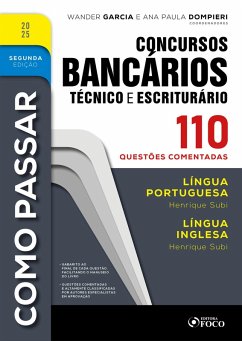 Cover Como Passar em Concursos Bancários - Técnico e Escriturário - 2ª Ed - 2025 (eBook, ePUB)