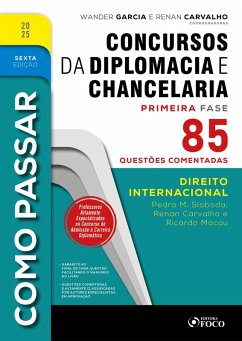 Cover Como Passar em Concursos de Diplomacia e Chancelaria - 6ª Ed - 2025 (eBook, ePUB)