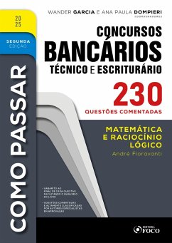 Cover Como Passar em Concursos Bancários - Técnico e Escriturário - 2ª Ed - 2025 (eBook, ePUB)