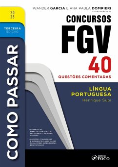Cover Como Passar em Concursos FGV - 3ª Ed - 2025 (eBook, ePUB)