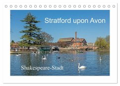 Stratford upon Avon - Shakespeare-Stadt (Tischkalender 2026 DIN A5 quer), CALVENDO Monatskalender Stratford upon Avon - Shakespeare-Stadt (Tischkalender 2026 DIN A5 quer), CALVENDO Monatskalender