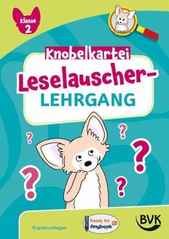 Cover Leselauscher-Lehrgang: Knobelkartei Klasse 2
