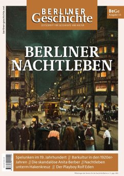 Cover Berliner Geschichte - Zeitschrift für Geschichte und Kultur