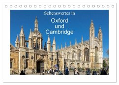 Sehenswertes in Oxford und Cambridge (Tischkalender 2026 DIN A5 quer), CALVENDO Monatskalender Sehenswertes in Oxford und Cambridge (Tischkalender 2026 DIN A5 quer), CALVENDO Monatskalender