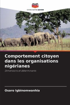 Cover Comportement citoyen dans les organisations nigérianes