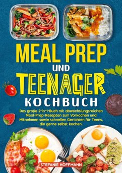 Cover Meal Prep und Teenager Kochbuch