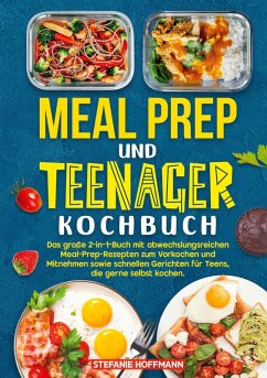 Cover Meal Prep und Teenager Kochbuch
