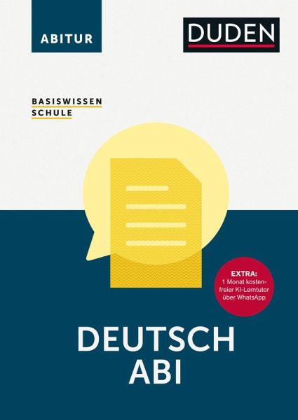 Basiswissen Schule - Deutsch Abi Basiswissen Schule - Deutsch Abi