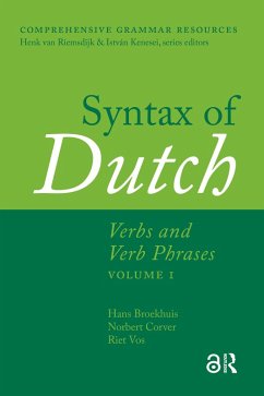 Syntax of Dutch (eBook, PDF) - Broekhuis, Hans; Corver, Norbert; Vos, Riet