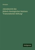 Jahresbericht des jüdisch-theologischen Seminars 