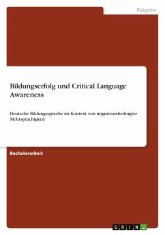 Cover Bildungserfolg und Critical Language Awareness