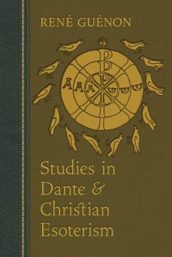 Cover Studies in Dante and Christian Esoterism