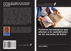 Factores tecnológicos que afectan a la radiodifusión en las escuelas de Kenia
