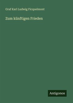 Cover Zum künftigen Frieden