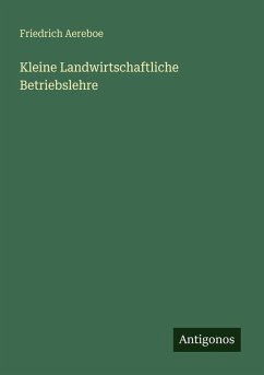 Cover Kleine Landwirtschaftliche Betriebslehre
