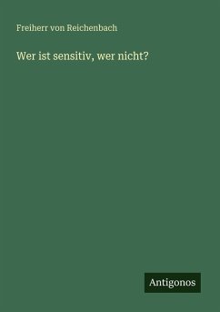 Cover Wer ist sensitiv, wer nicht?