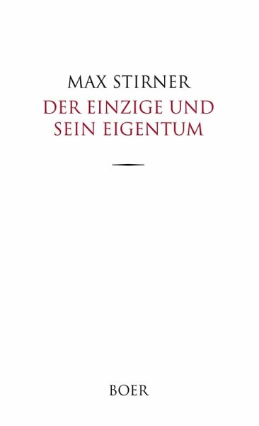 Der Einzige und sein Eigentum