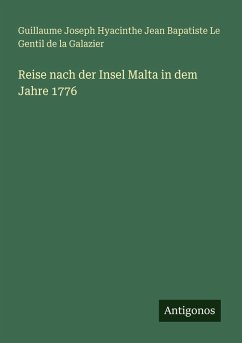 Cover Reise nach der Insel Malta in dem Jahre 1776
