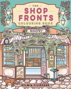 The Shop Fronts Colouring Book Cover The Shop Fronts Colouring Book