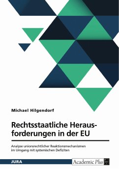 Cover Rechtsstaatliche Herausforderungen in der EU (eBook, ePUB)