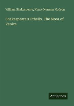 Cover Shakespeare's Othello. The Moor of Venice