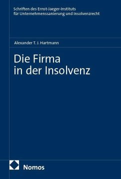 Cover Die Firma in der Insolvenz