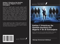 Estilos Y Prácticas De Gestión Escénica En Nigeria Y En El Extranjero - Adeboye, Gbenga Emmanuel