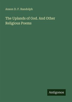 Cover The Uplands of God. And Other Religious Poems