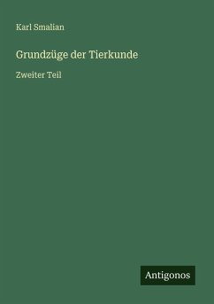 Cover Grundzüge der Tierkunde