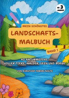 Cover Mein schönstes Landschafts-Malbuch
