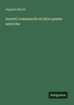 Cover Sonetti romaneschi ed altre poesie satiriche