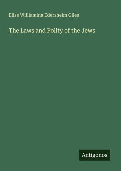 Cover The Laws and Polity of the Jews